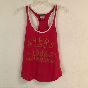 Junk Food Clothing San Francisco 49ers tank top M